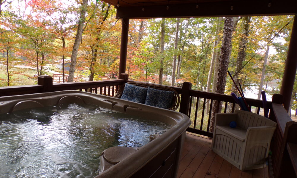 private hot tub